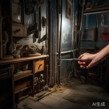 墙壁敲击找管路