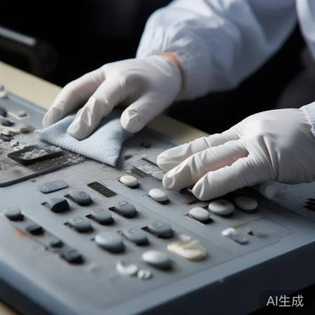 清洁控制面板，恢复失灵按键。