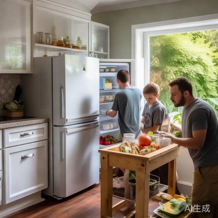 拆冰箱前，先搬食物避光热。