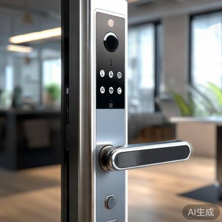 指纹锁升级，智能安防新体验。
