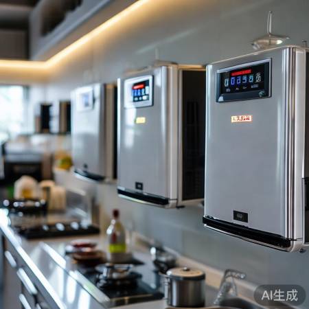 本土品牌壁挂炉,美的销量领先。