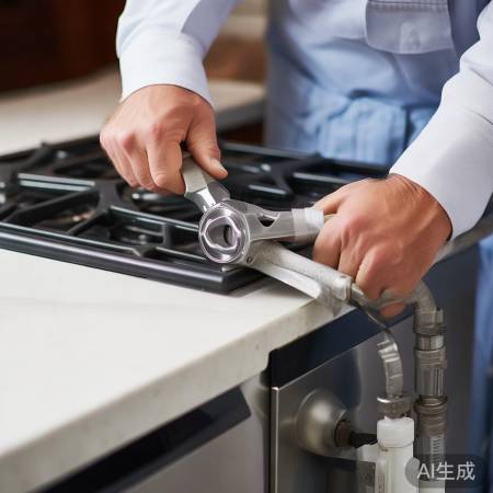 耐心缠接口，扳手拧牢固