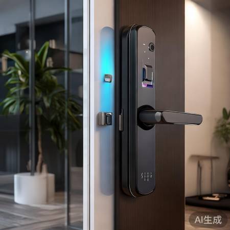 佳德宝指纹锁，防撬报警，守护家