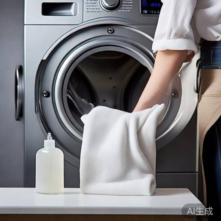 洗衣机清洁：白醋空转除垢