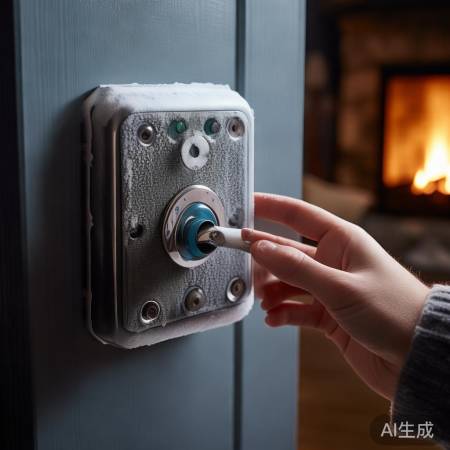 “指纹锁冬天慢？暖和一下试试”