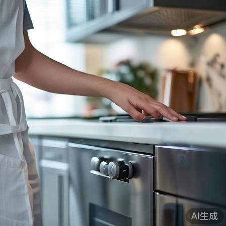 “先断电,再操作油烟机”