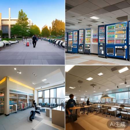 校园设施便捷，生活无忧。