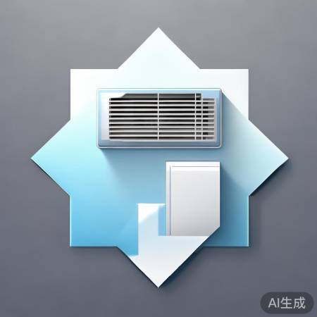 空调风向箭头指下,调节风向向下