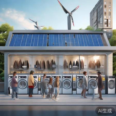 环保共享洗衣机，便捷又环保