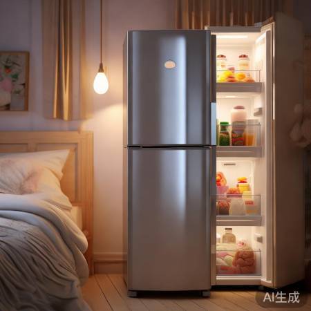 冰箱静音,宝宝安心睡。