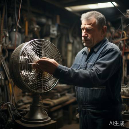 风扇叶片转不动？轴承缺油，滴油