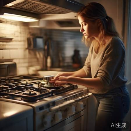 关闭气阀,保障安全。