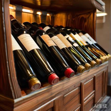 红酒架摆放技巧：横纵兼顾，空间
