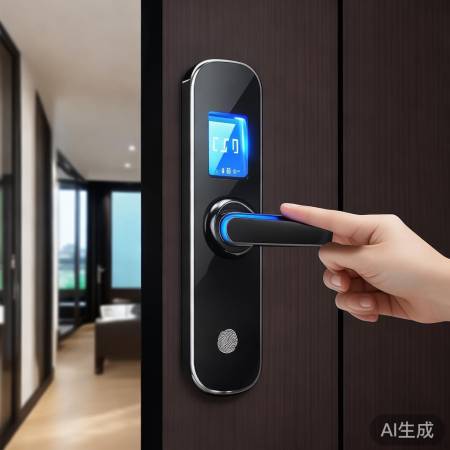 指纹锁智能稳压，稳定如初。