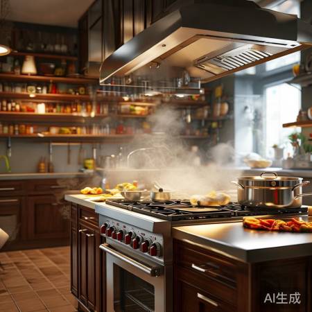 厨房油烟大魔王，吸油烟机防护必