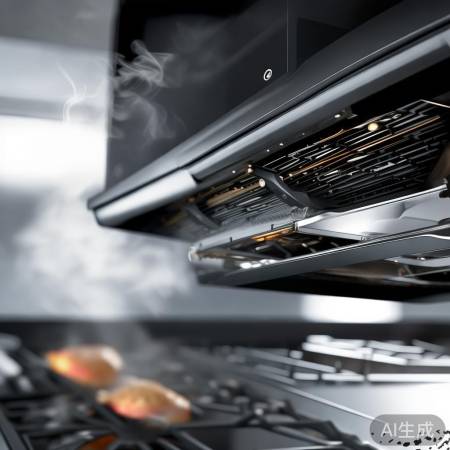 澳朗油烟机,双轴承电机,智能温