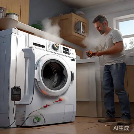 洗衣机烧焦味不排水，巧解故障恢