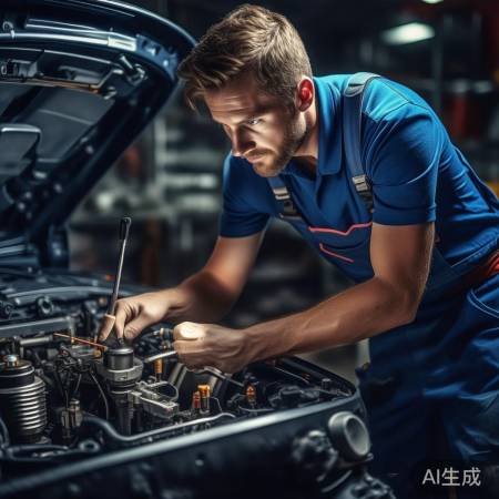 调整点火针,对准喷嘴