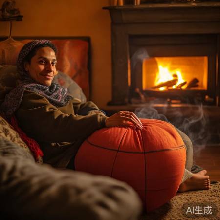 “传统热水袋，护腿又保暖”