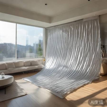 选铝箔遮阳帘，阻挡阳光，清凉一