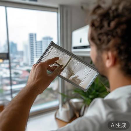 空调滤芯定期洗,空气健康保健康