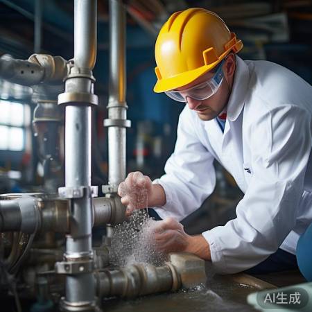 安装后检漏，气泡提示紧固。