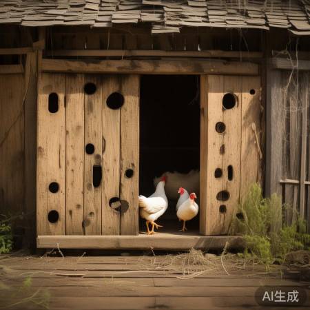 门留小洞，安全美观两不误