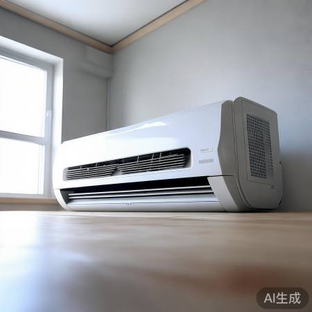多角度拍摄空调，捕捉细节与美感