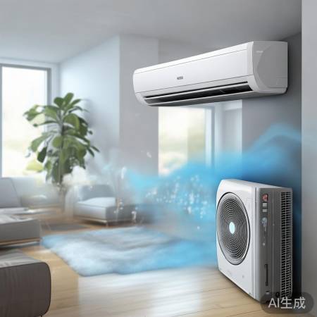 中央空调：清凉静音，节能省电。