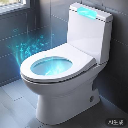 智能马桶垫抗菌消毒，夏日健康守