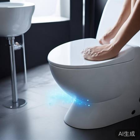 智能马桶垫：自动除臭，卫生间清
