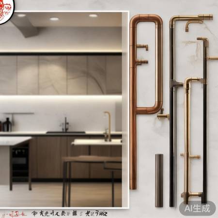 油烟管道选配，协调厨房风格。