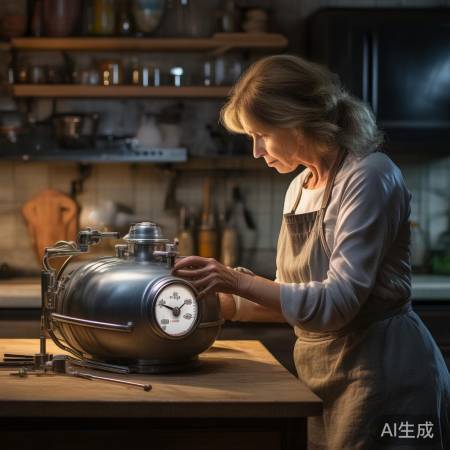 煤气罐压力检查,安全至上