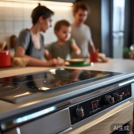 乐邦集成灶:安全防干烧,童锁护