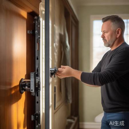 萤石锁芯调，安全又便捷