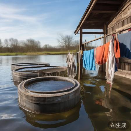 脱水晾晒过程图