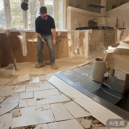 沟通预留烟道,瓷砖铺设无忧