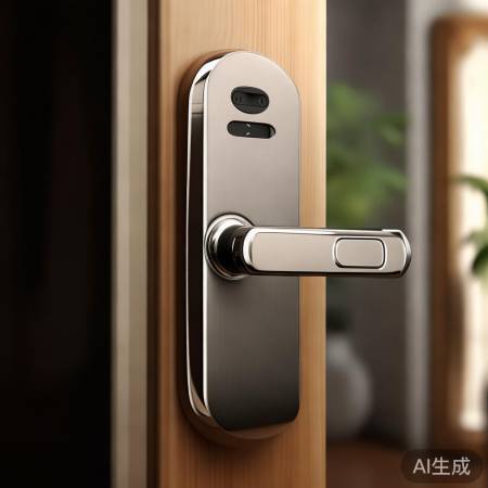 德尔指纹锁,高端设计,提升门面