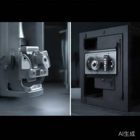 保险柜卡扣:弹力轻便,机械稳重