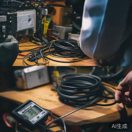 检测电源线与插座接触