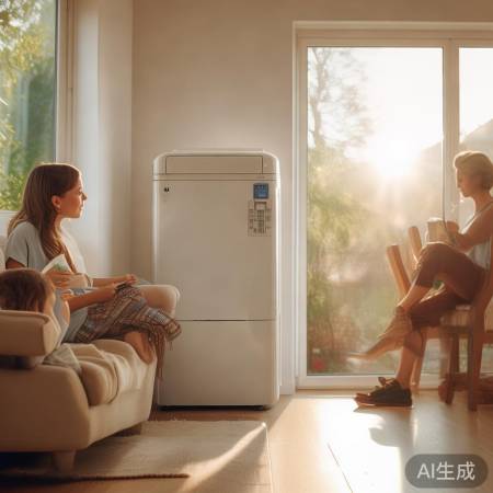 “节能环保,迷你空调降温新选择